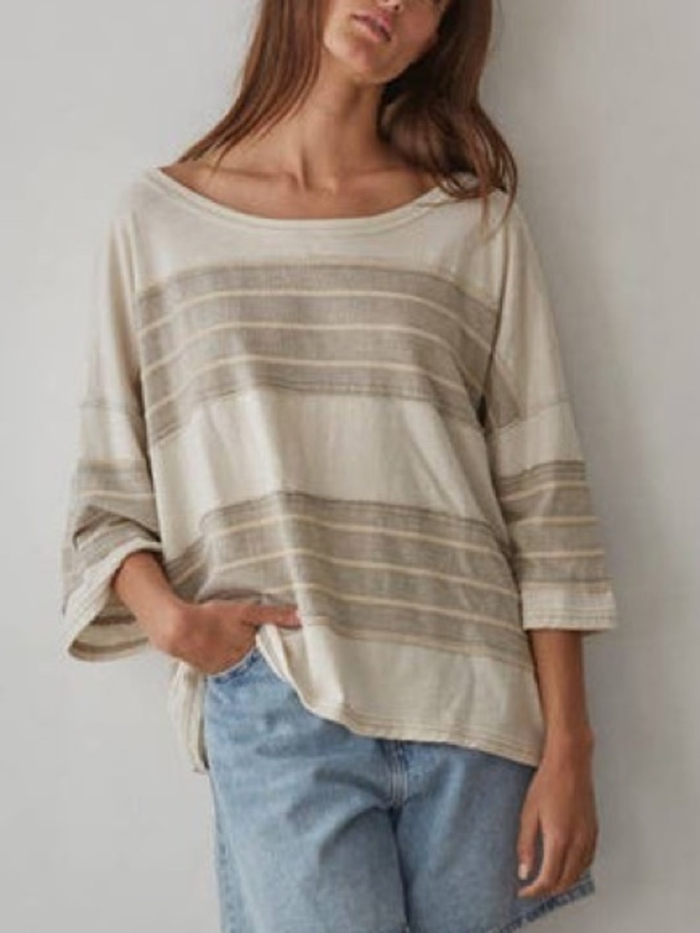 By Together Boxy Tee - Oversized Tee - Size Small